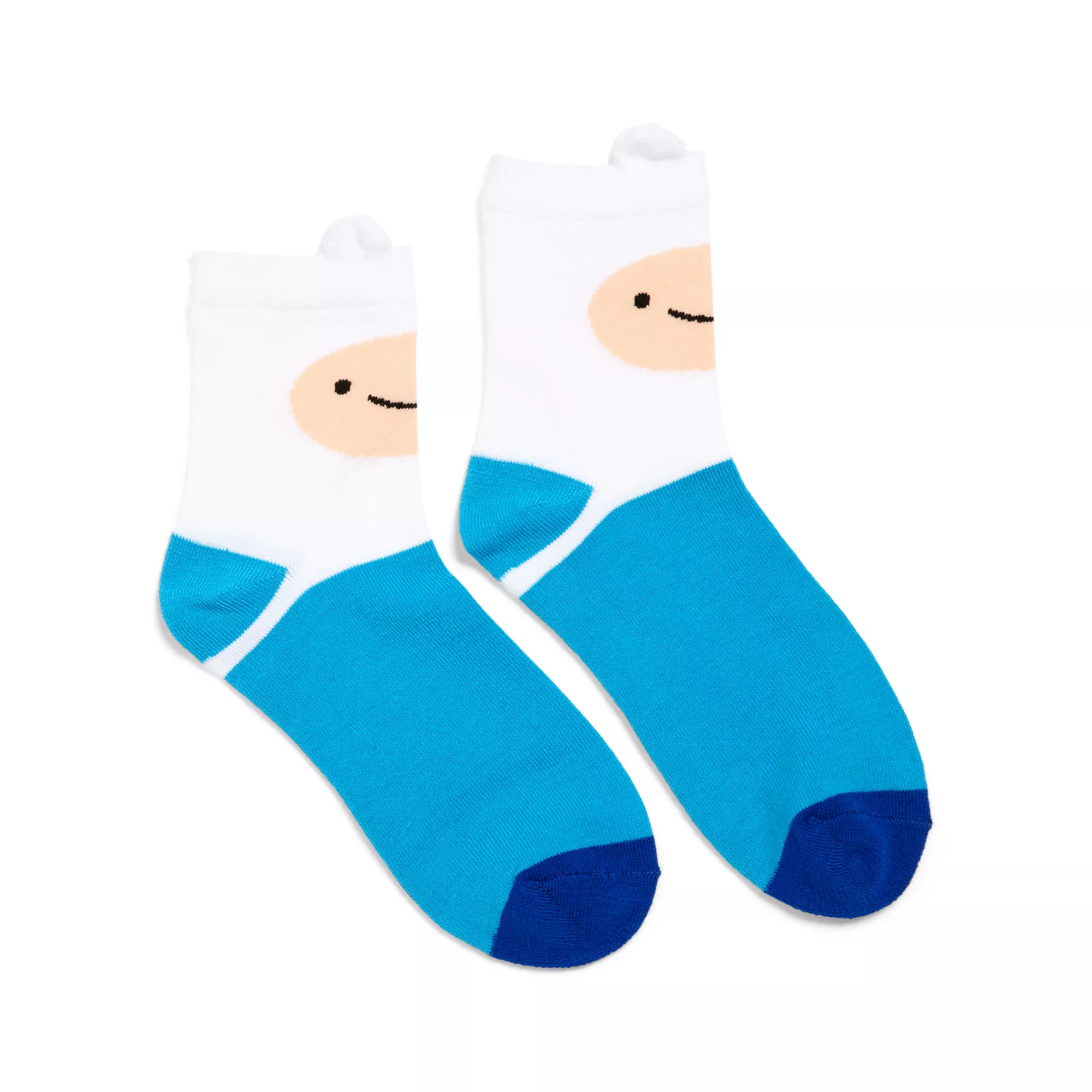 Finn and Jake Crew Socks 2 Pair - Adventure Time at Spencer's