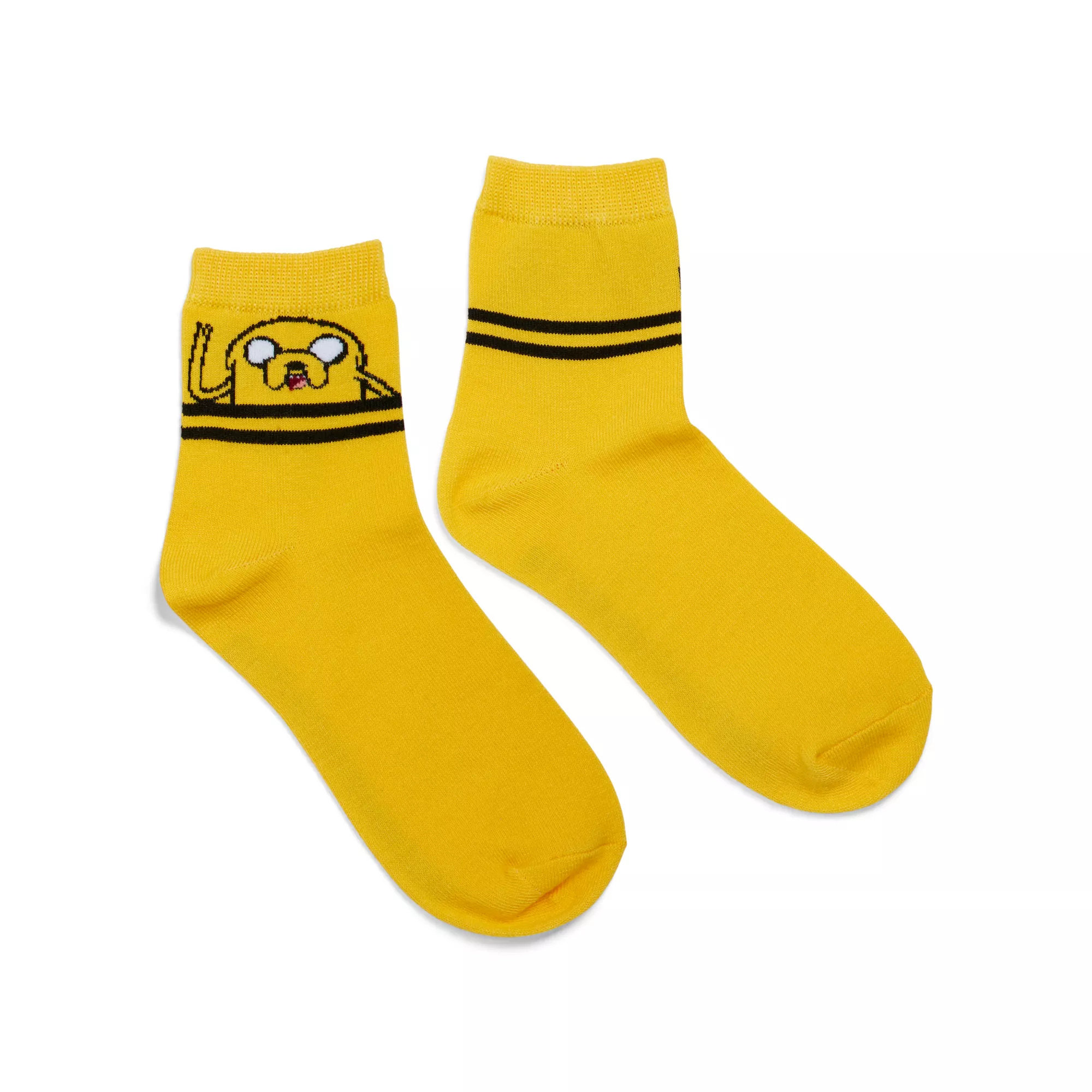 Finn and Jake Crew Socks 2 Pair - Adventure Time at Spencer's