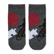 Multi-Pack Saw Ankle Socks - 5 Pair at Spencer's