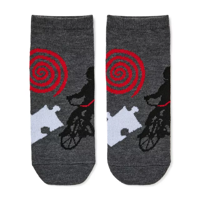 Multi-Pack Saw Ankle Socks - 5 Pair at Spencer's