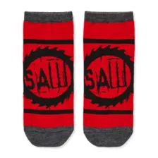 Multi-Pack Saw Ankle Socks - 5 Pair at Spencer's