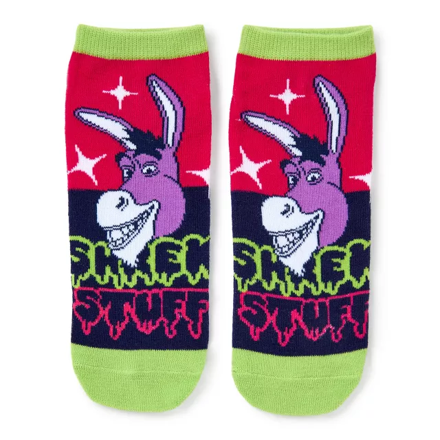 Multi-Pack Shrek Statement No Show Socks - 5 Pack at Spencer's