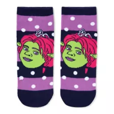 Multi-Pack Shrek Statement No Show Socks - 5 Pack at Spencer's