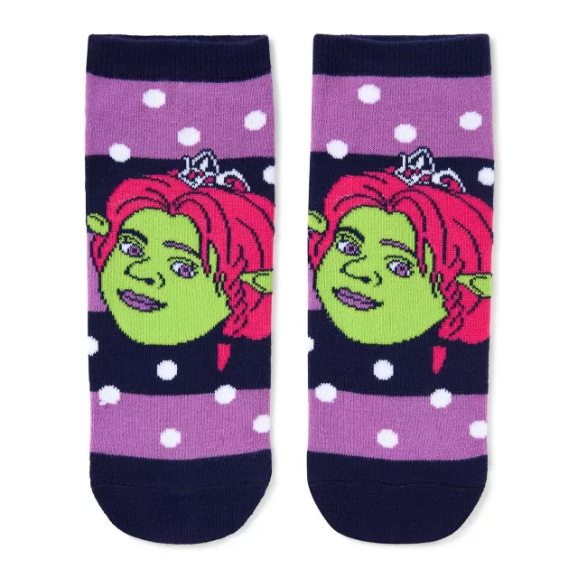 Multi-Pack Shrek Statement No Show Socks - 5 Pack at Spencer's