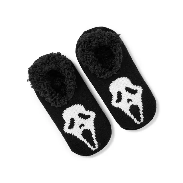 Ghost Face Slipper Socks
