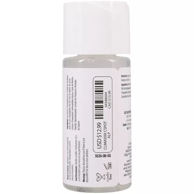 Climaxxx C-Spot Stimulating Glide 2.5 oz. - Sexology at Spencer's