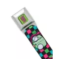 Buckle-Down GIR Face Checkered Seatbelt Belt - Invader Zim at Spencer's