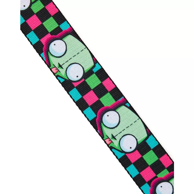 Buckle-Down GIR Face Checkered Seatbelt Belt - Invader Zim at Spencer's