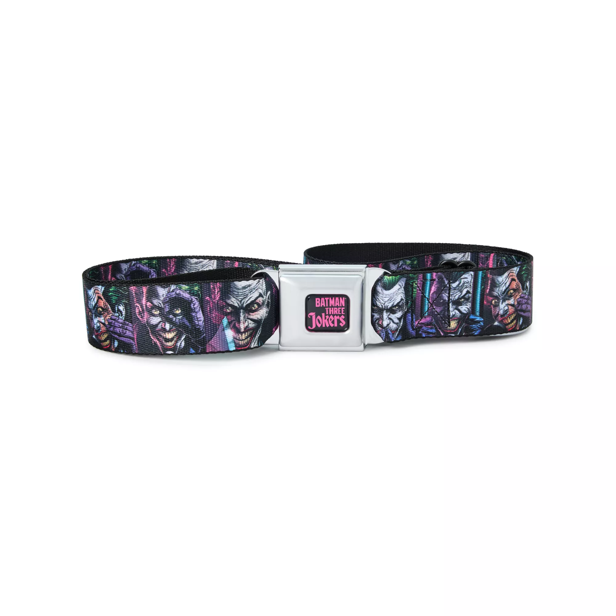 Buckle-Down The Joker Comic Book Seatbelt Belt - Batman at Spencer's