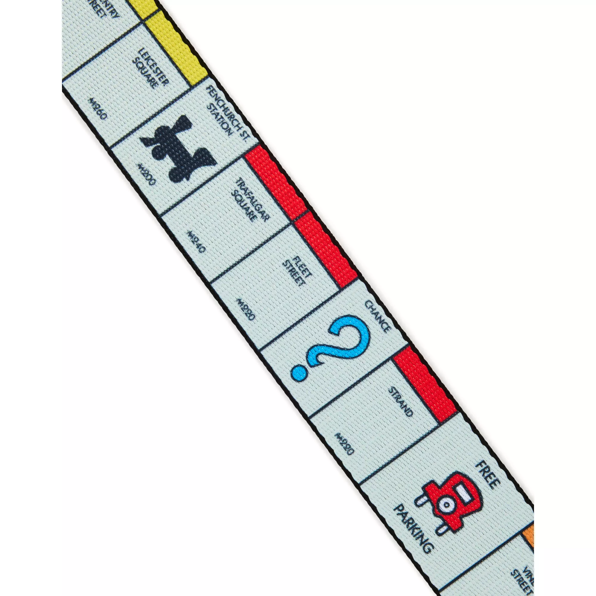 Buckle-Down Monopoly Spaces Seatbelt Belt at Spencer's