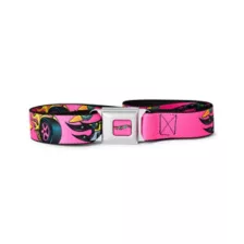 Buckle-Down Pink Hot Wheels Seatbelt Belt at Spencer's