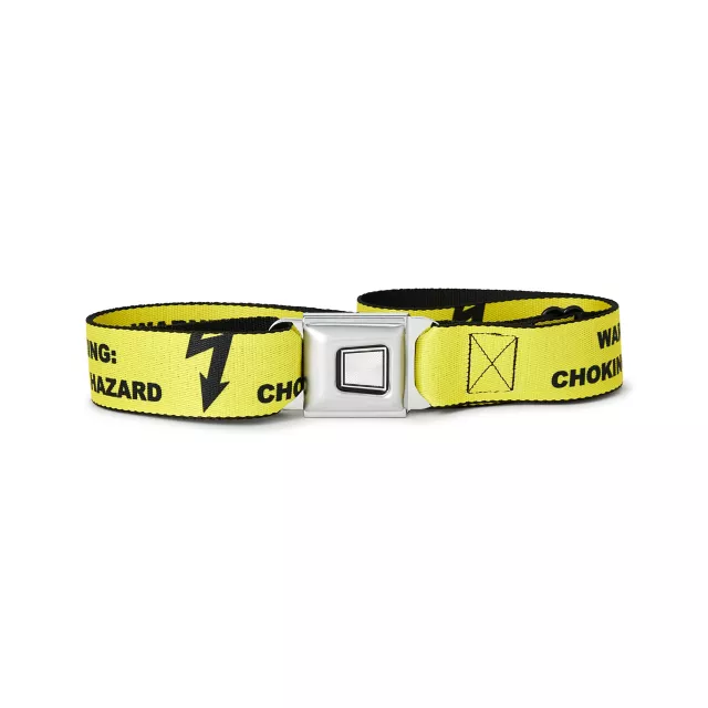 Buckle-Down Choking Hazard Seatbelt Belt at Spencer's
