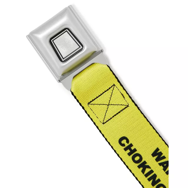 Buckle-Down Choking Hazard Seatbelt Belt at Spencer's