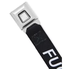 Buckle-Down Fuck Off Seatbelt Belt at Spencer's