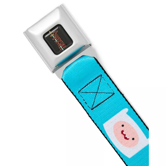 Buckle-Down Finn and Jake Faces Seatbelt Belt - Adventure Time at Spencer's