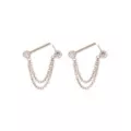 Silver Chain Dangle ASTM F-136 Titanium Nipple Barbells - 14 Gauge at Spencer's