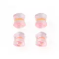 Multi-Pack Pink Oil Slick Heart Plugs - 2 Pair at Spencer's