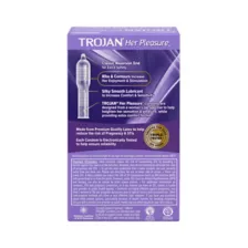 Trojan Her Pleasure Condoms - 12 Pack at Spencer's