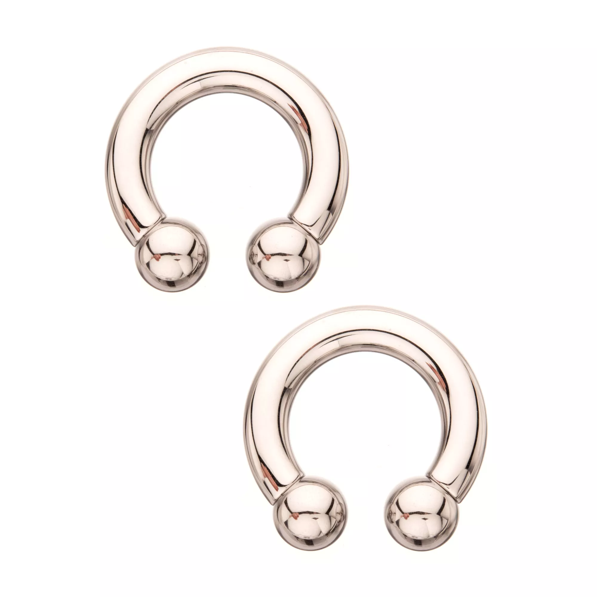 Silver-Plated Horseshoe Rings at Spencer's