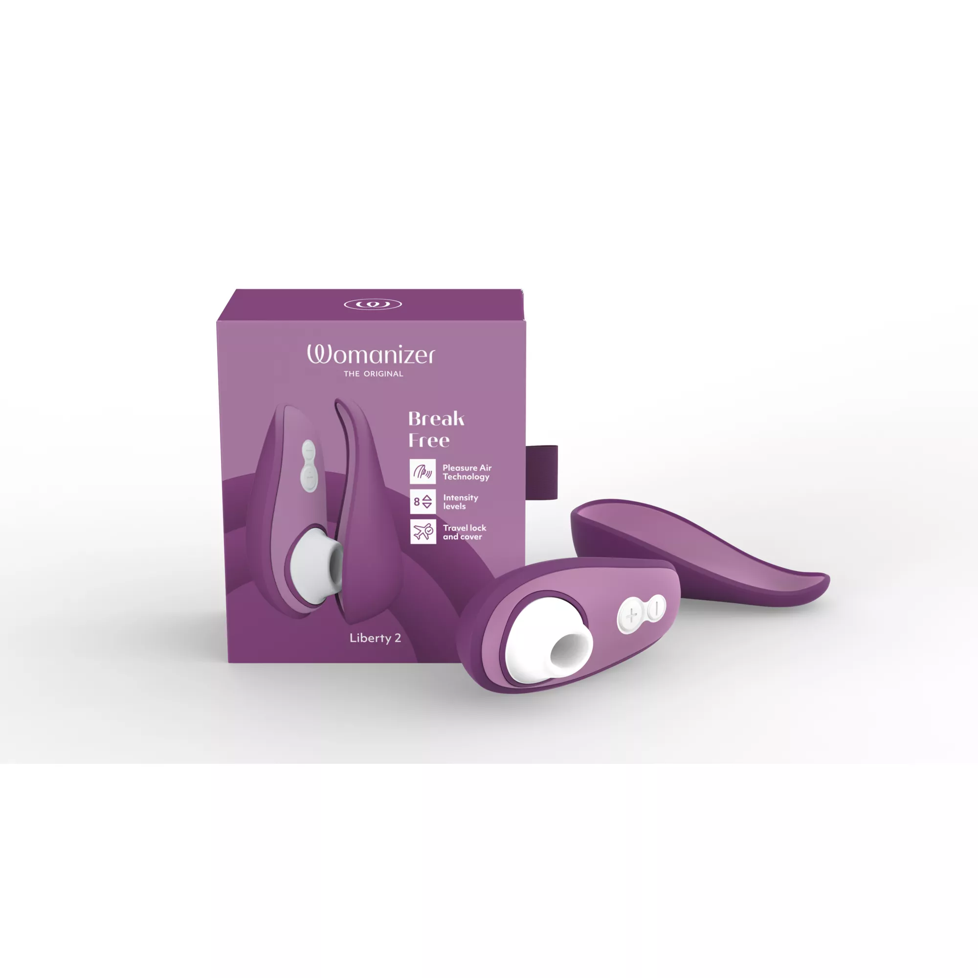 Womanizer Purple Liberty 2 Vibrator at Spencer's