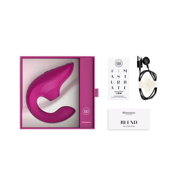 Womanizer Blend Vibrator Pink at Spencer's
