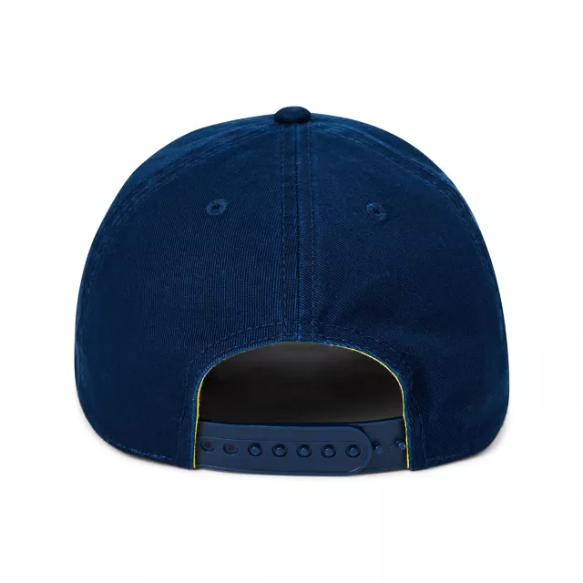 Navy Corona Snapback Hat at Spencer's