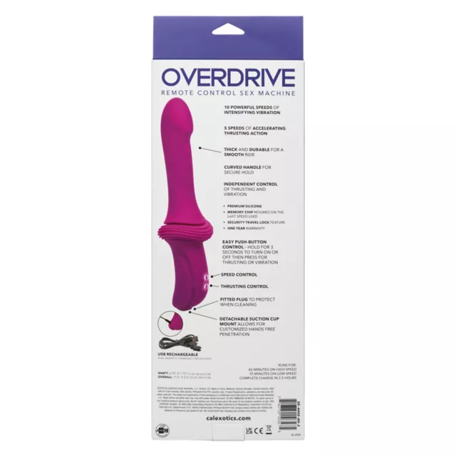 Overdrive Thrusting Vibrator at Spencer's