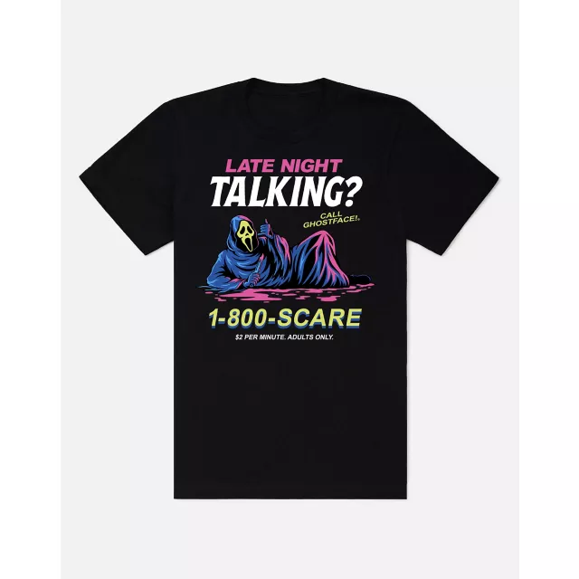 Ghostface Late Night Talking T Shirt at Spencer's