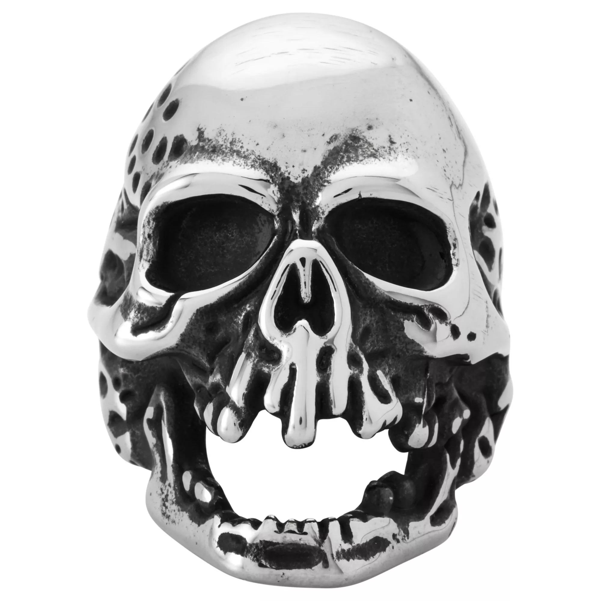 Skull Head 3D Ring at Spencer's