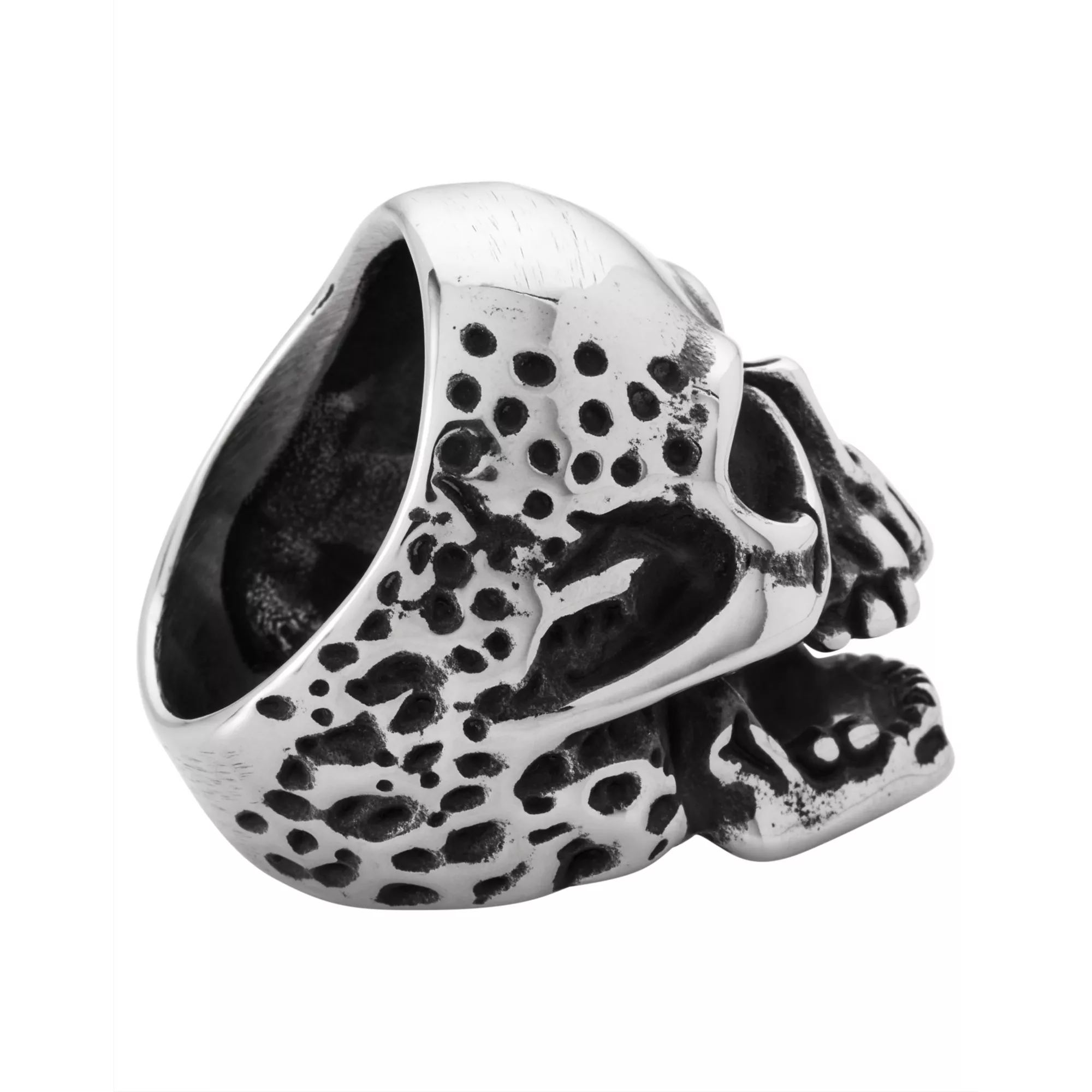 Skull Head 3D Ring at Spencer's