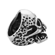 Skull Head 3D Ring at Spencer's