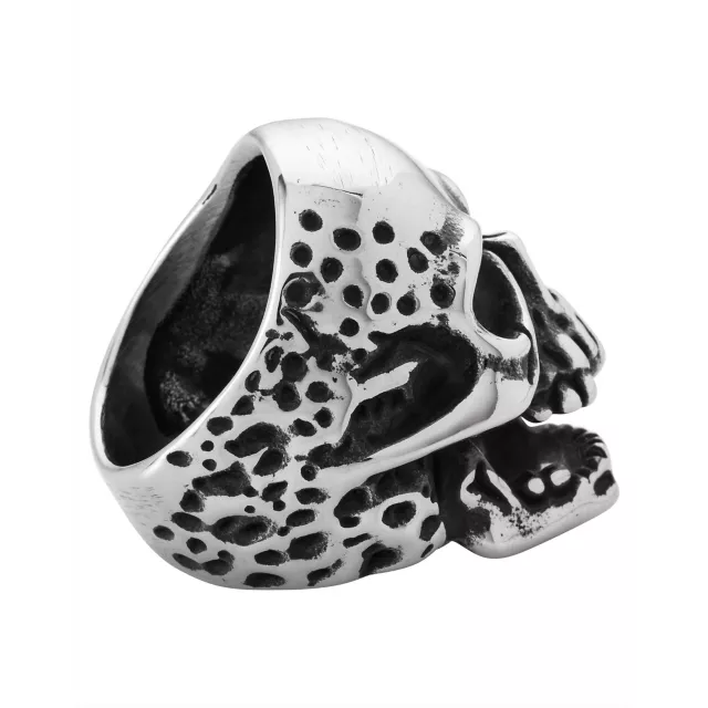 Skull Head 3D Ring at Spencer's