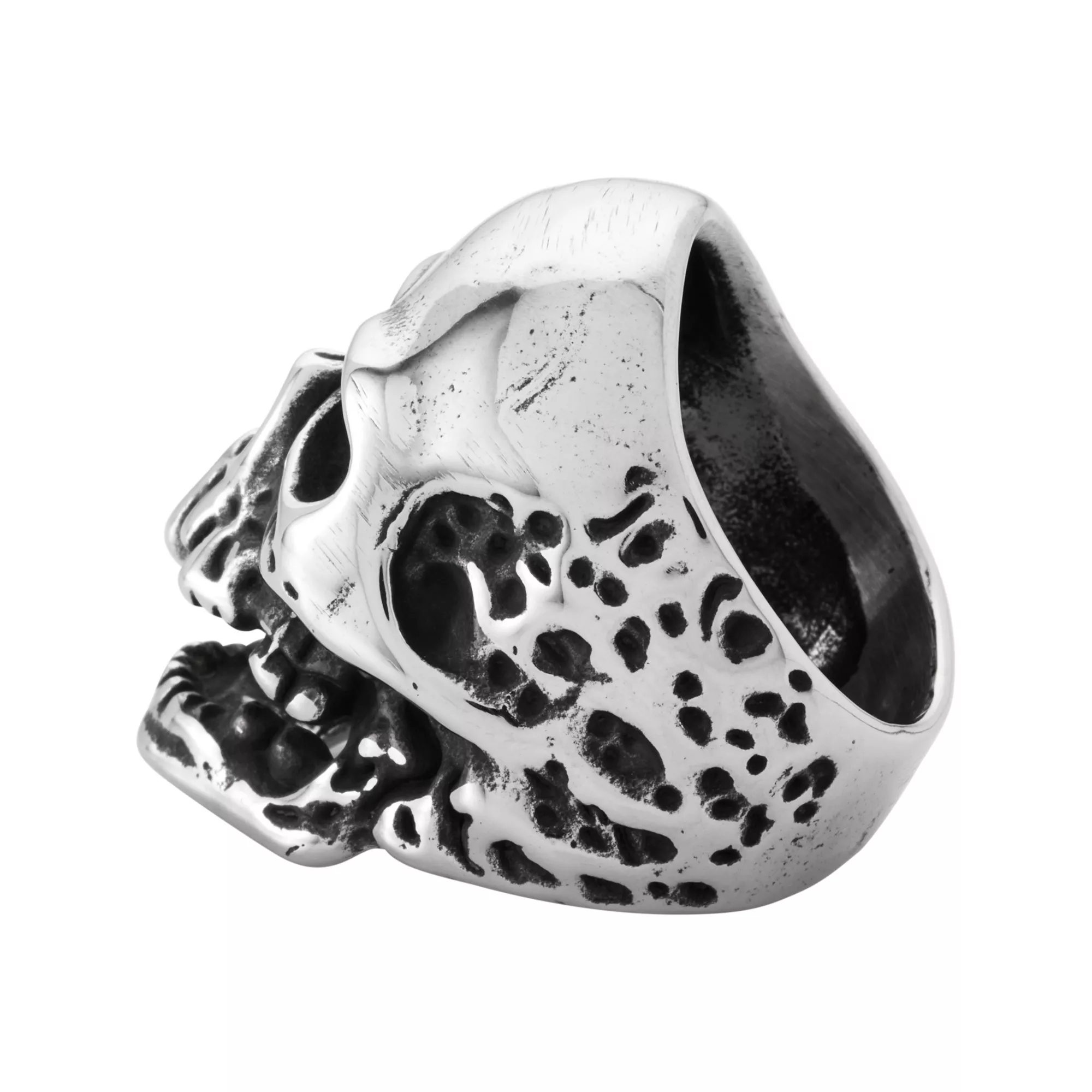 Skull Head 3D Ring at Spencer's