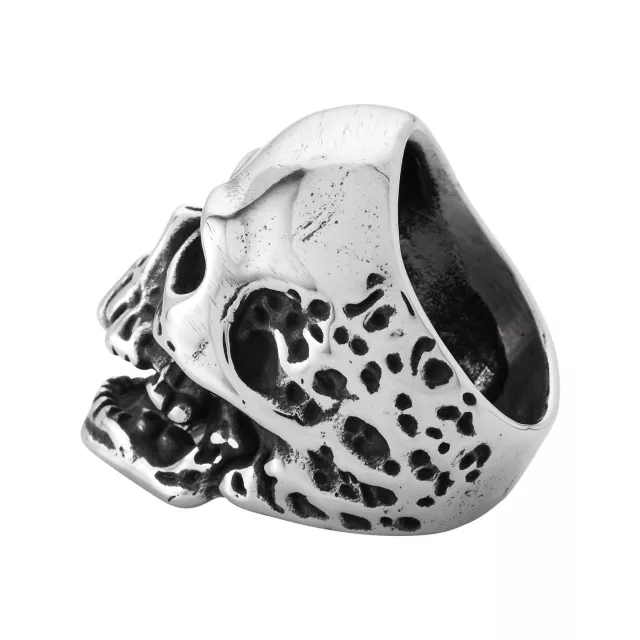 Skull Head 3D Ring at Spencer's