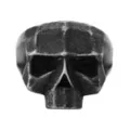Half Skull Head 3D Ring at Spencer's