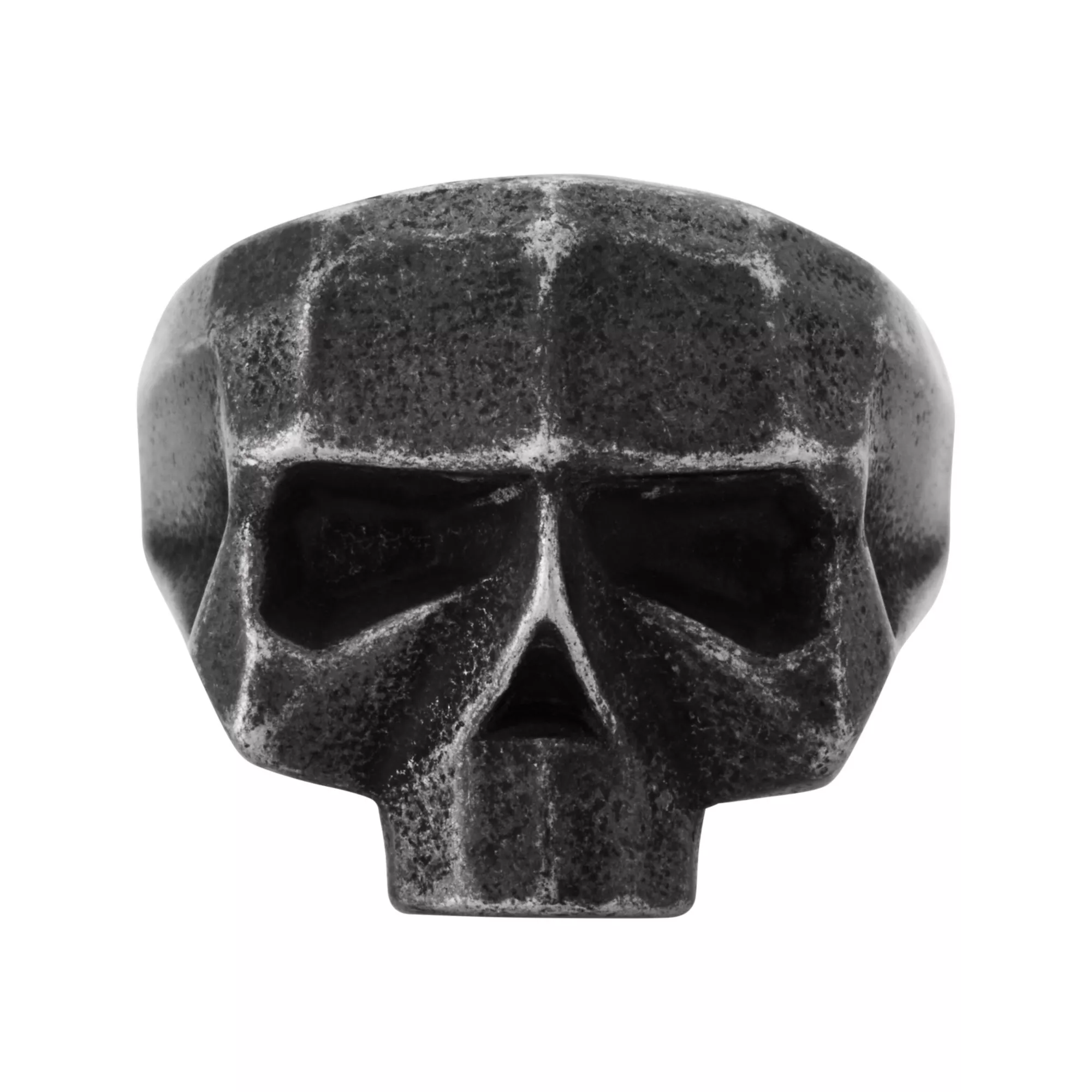 Half Skull Head 3D Ring at Spencer's