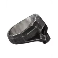 Half Skull Head 3D Ring at Spencer's