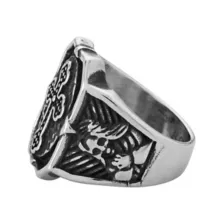 Cross Signet Ring at Spencer's