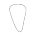 Thick Silvertone Cuban Curb Chain Necklace at Spencer's