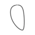 Thick Black Cuban Curb Chain Necklace at Spencer's