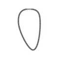 Thick Black Cuban Curb Chain Necklace at Spencer's