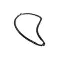 Thick Black Cuban Curb Chain Necklace at Spencer's