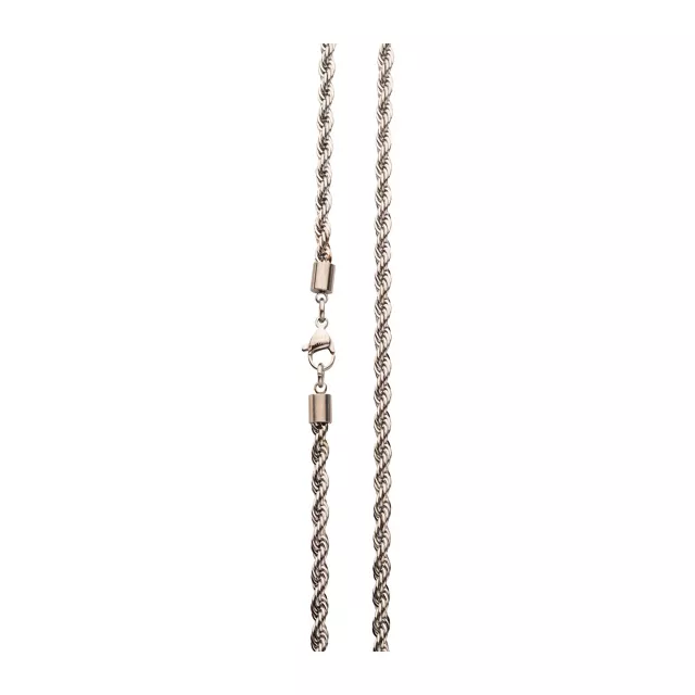 Silver Rope Chain Necklace at Spencer's