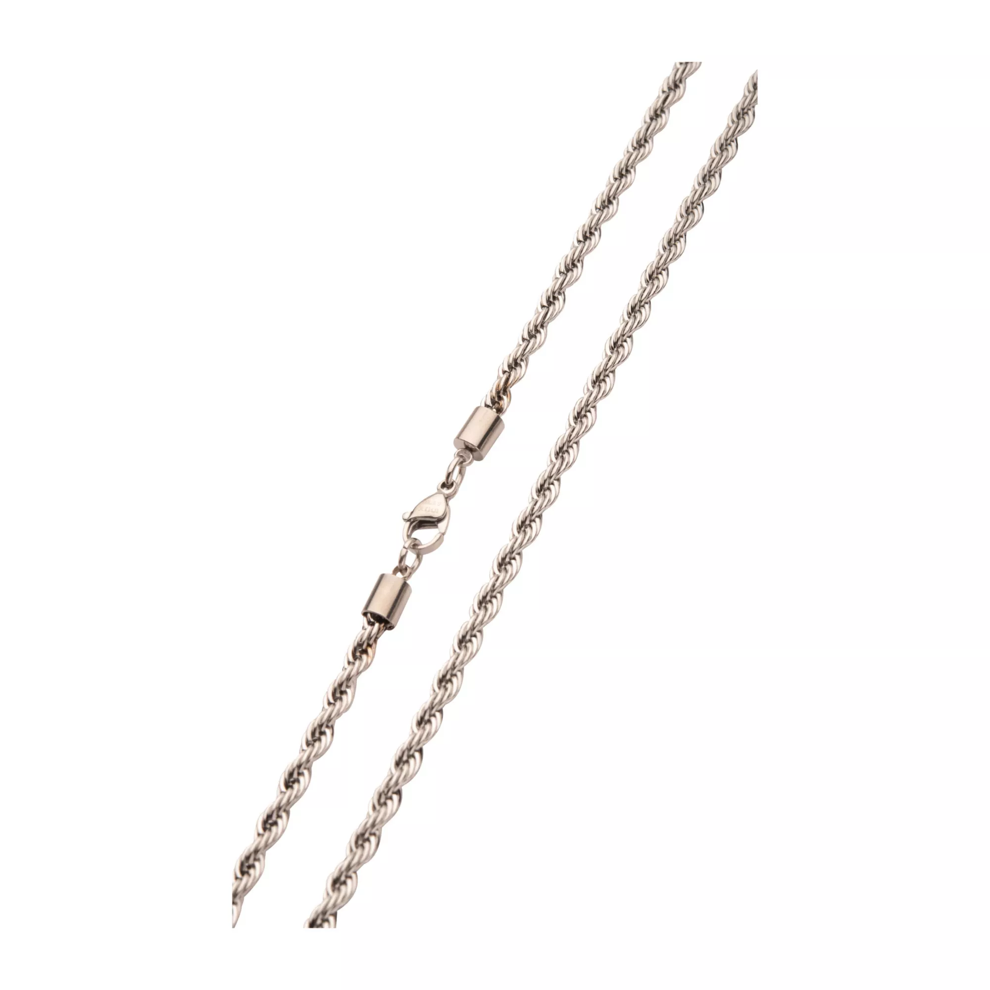Silver Rope Chain Necklace at Spencer's