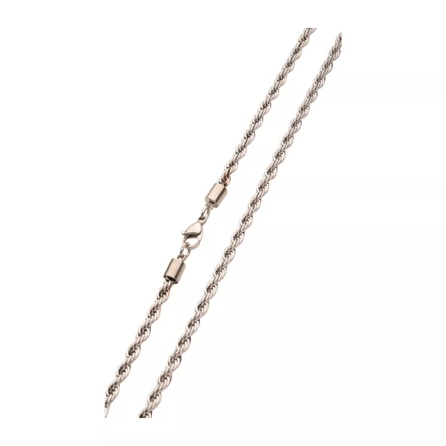 Silver Rope Chain Necklace at Spencer's