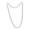 Silver Rope Chain Necklace at Spencer's