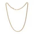 Gold Rope Chain Necklace at Spencer's