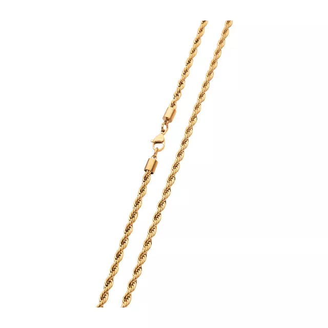 Gold Rope Chain Necklace at Spencer's