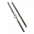 Oxidized Gold Franco Chain Necklace at Spencer's