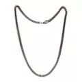 Oxidized Gold Franco Chain Necklace at Spencer's